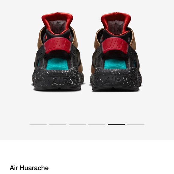 Nike Air Huarache “Light British Tan and Geode Green” - Picture 4 of 16